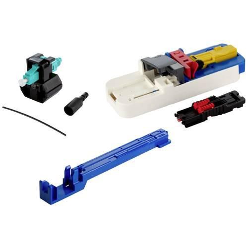 Metz Connect 1509MAJO002C-F OpDAT FAST™ Kit LC PC OM3/OM4 Steckerbausatz OpDAT Weiß, Blau