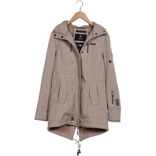 Marikoo Damen Jacke, beige, Gr. 38