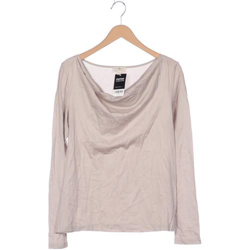 Grüne Erde Damen Langarmshirt, beige, Gr. 42