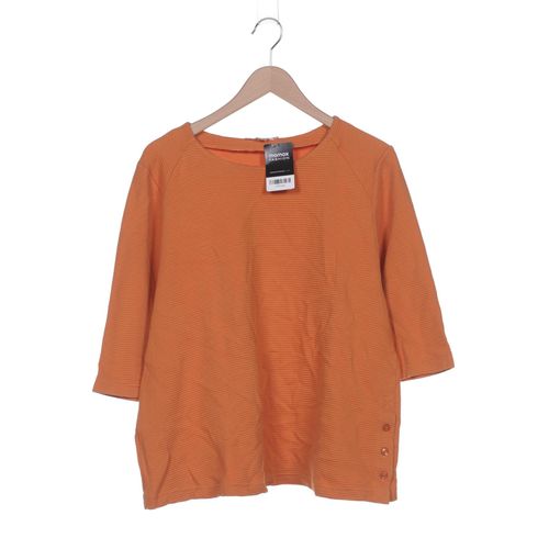 Pure by Ulla Popken Damen Pullover, orange, Gr. 46