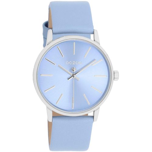 Quarzuhr OOZOO Armbanduhren blau (hellblau) Damen Armbanduhr, Damenuhr