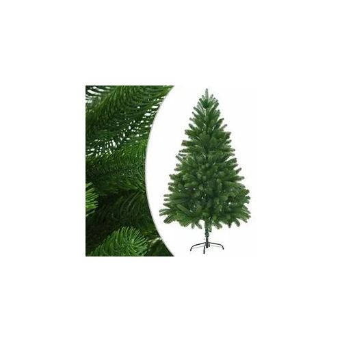 Künstlicher Weihnachtsbaum Naturgetreue Nadeln 210 cm Grün – Perfekt für Innen & Außen