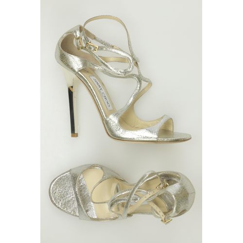 Jimmy Choo Damen Sandale, gold, Gr. 37