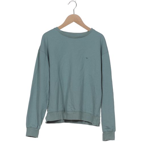 Trigema Damen Sweatshirt, türkis, Gr. 38