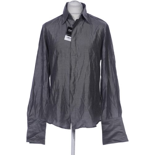 Just Cavalli Herren Hemd, grau, Gr. 52