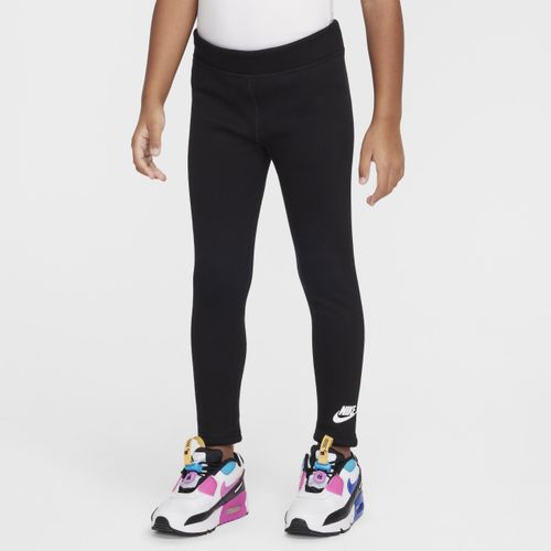 Nike legging met fleecevoering voor kleuters - Zwart