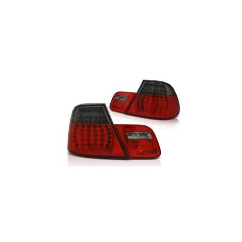 LED Rückleuchten für BMW E46 Coupe Bj. 03-06 Rot/Smoke