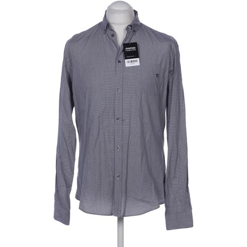 Trussardi Herren Hemd, grau, Gr. 50