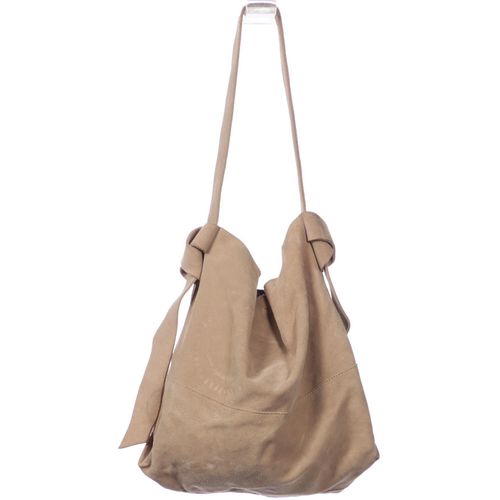 Mango Damen Handtasche, beige, Gr.