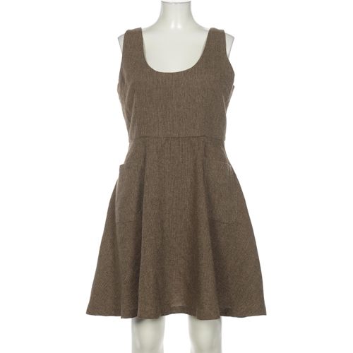 Lindy Bop Damen Kleid, braun, Gr. 42