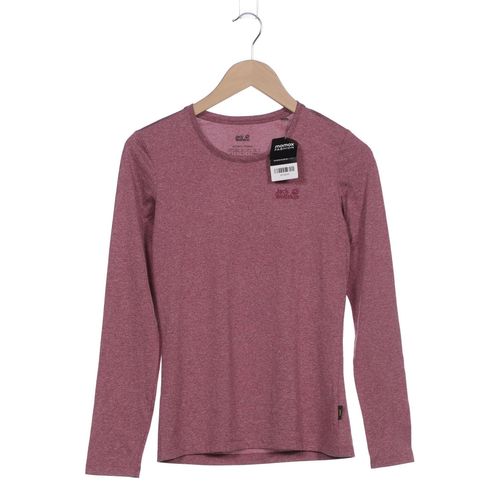 Jack Wolfskin Damen Langarmshirt, bordeaux, Gr. 34