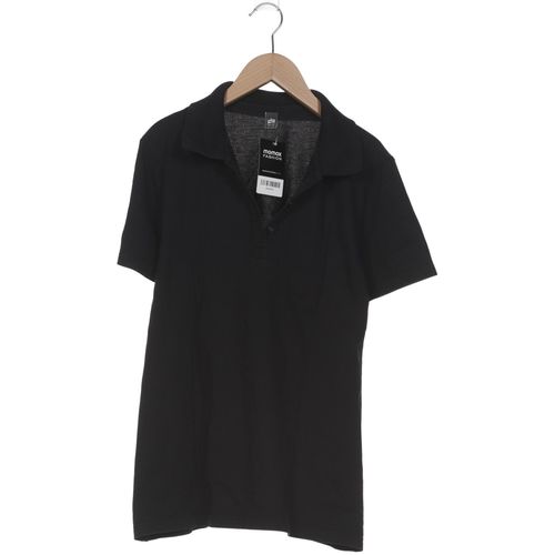 Trigema Damen Poloshirt, schwarz, Gr. 42