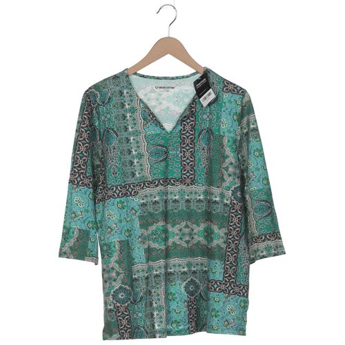 Green Cotton Damen Langarmshirt, grün, Gr. 44