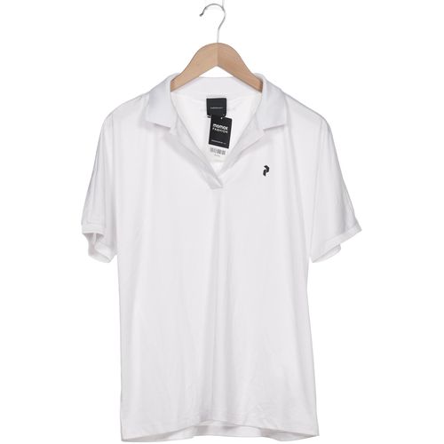 Peak Performance Damen Poloshirt, weiß, Gr. 44