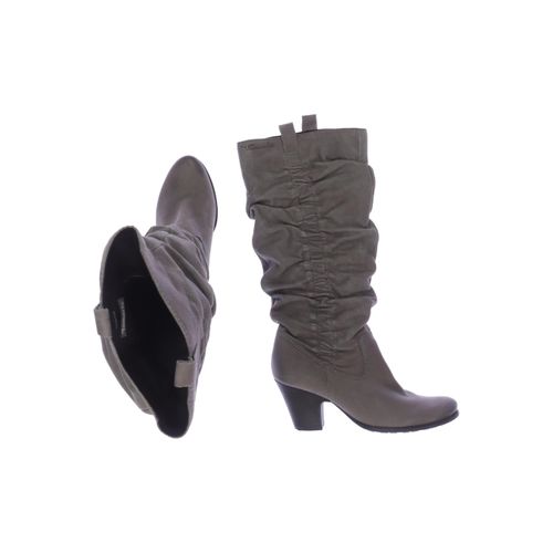 Tamaris Damen Stiefel, grau, Gr. 38