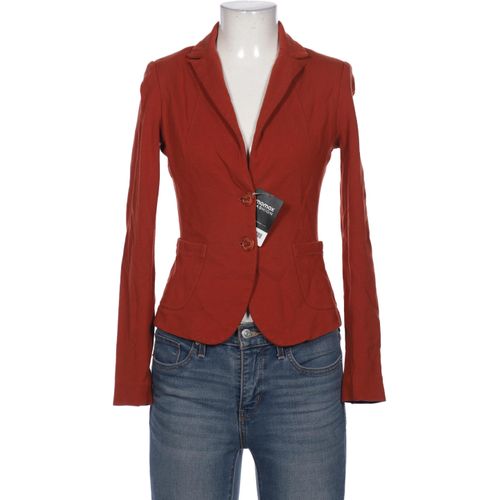 Comma Damen Blazer, orange, Gr. 34