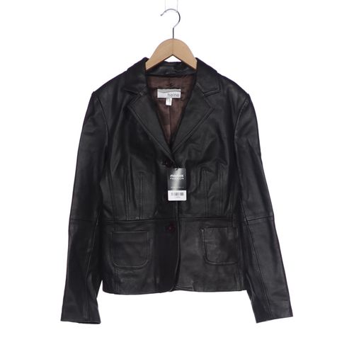 Heine Damen Jacke, schwarz, Gr. 36