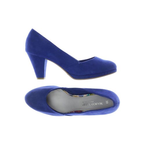 Marco Tozzi Damen Pumps, blau, Gr. 39