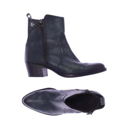 Marco Tozzi Damen Stiefelette, grün, Gr. 38