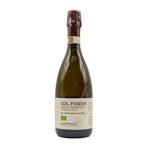 Prosecco Superiore Asolo Case Paolin 'Col Fondo' Brut Nature 2022 75 cl