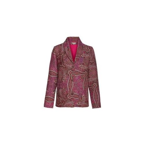 Woll-Jacke, Jacquard fuchsia, 44