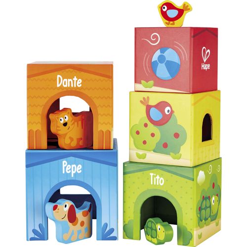 Hape Stapelspielzeug »Pepe&Friends Stapelturm«