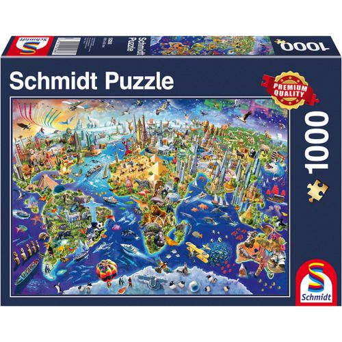 Schmidt Spiele Puzzle »Entdecke unsere Welt«