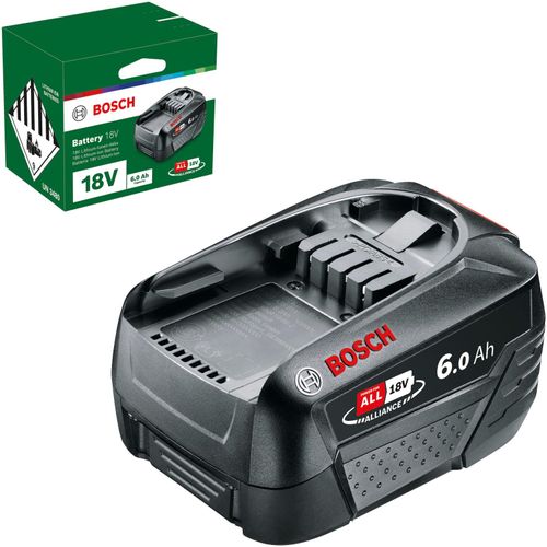 Bosch Home & Garden Akkupacks » »Battery Pack PBA 18V 6,0Ah««, ideale Laufzeit und Leistung für Haus und Garten mit 18V POWER FOR ALL