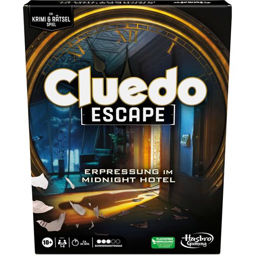 Hasbro Spiel »Hasbro Gaming, Cluedo Escape Erpressung im Midnight Hotel«