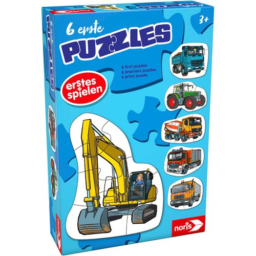 Noris Puzzle »6 erste Puzzles - Fahrzeuge«