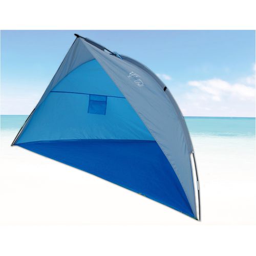 Strandmuschel EXPLORER "Reise-Strandmuschel" Zelte Gr. B/H/L: 125cm x 125cm x 240cm, blau