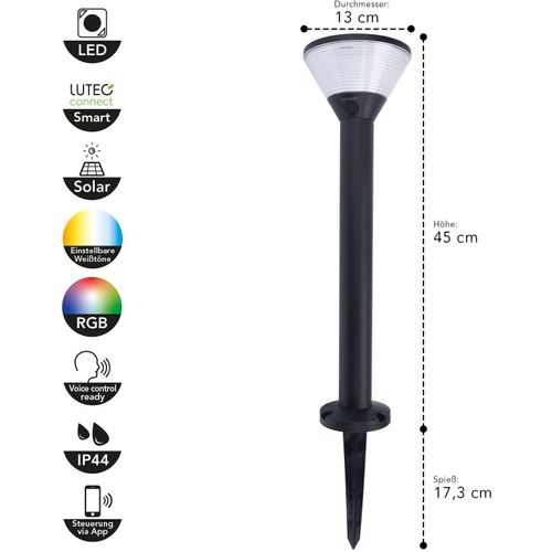 LED Solarleuchte LUTEC 