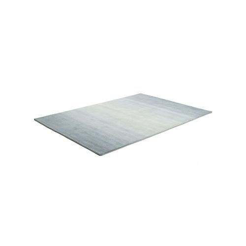 Teppich HEINE HOME Gr. 1, grau, B:60cm H:12mm L:90cm, Wolle, Schurwolle, Teppiche