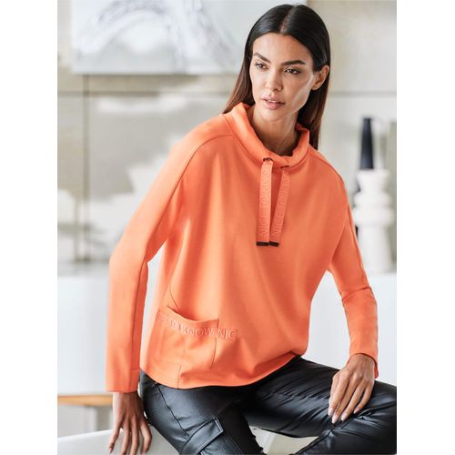 Sweatshirt HEINE Gr. 50, orange (mandarine) Damen Sweatshirts