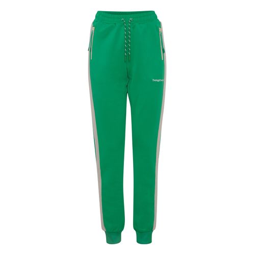 Jogger Pants THEJOGGCONCEPT "Jogger JCSima" Gr. XL, N-Gr, grün (mint mix) Damen Hosen