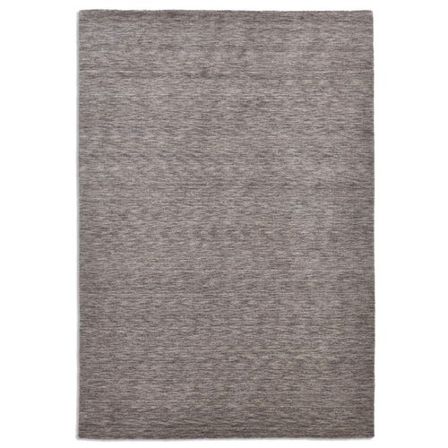 Teppich HEINE HOME Gr. 5, grau, B:140cm H:13mm L:200cm, Wolle, Schurwolle, Teppiche