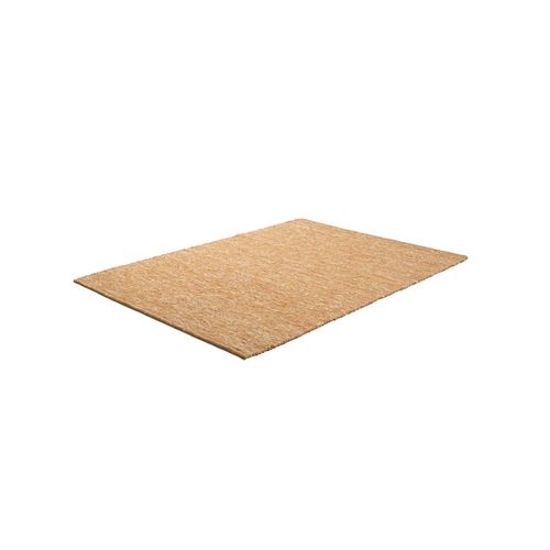 Teppich HEINE HOME Gr. 2, orange, B:70cm H:12mm L:140cm, Wolle, Schurwolle, Teppiche