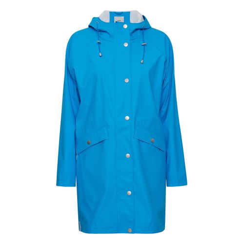 Regenjacke ICHI "Regenjacke IHTazi" Gr. L, blau (blithe) Damen Jacken