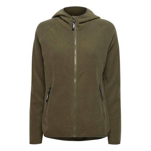 Fleecejacke OXMO "Fleecejacke OXFinja" Gr. S, grün (ivy grün) Damen Jacken