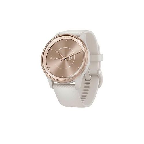 GARMIN vivomove Trend Smartwatch creme, perlgold