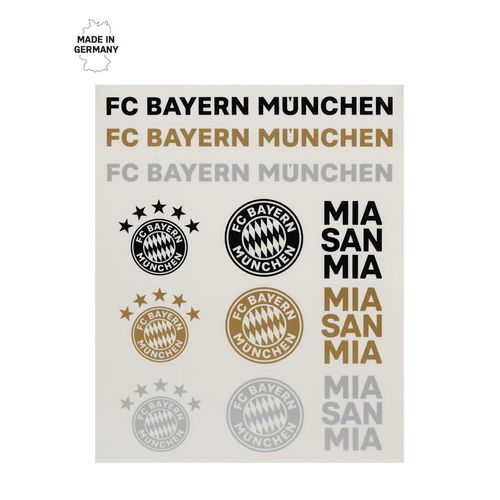 FC Bayern Sticker 2er-Set Logo - Kinder