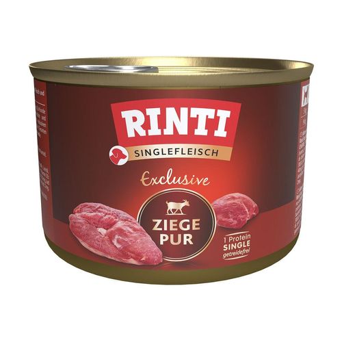 Rinti Singlefleisch Exclusive Ziege pur 24x185g