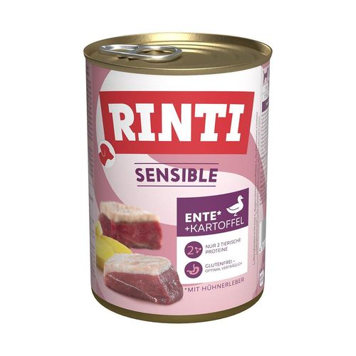 Rinti Sensible Ente & Huhn & Kartoffel 24x400g