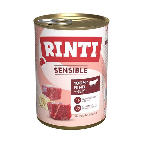 Rinti Sensible Rind & Reis 12x400g