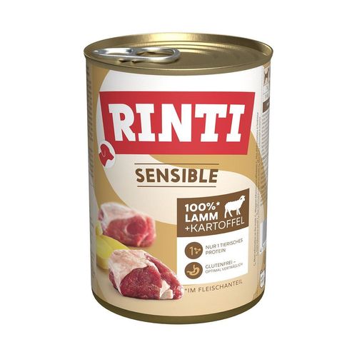 Rinti Sensible Lamm & Kartoffel 12x400g