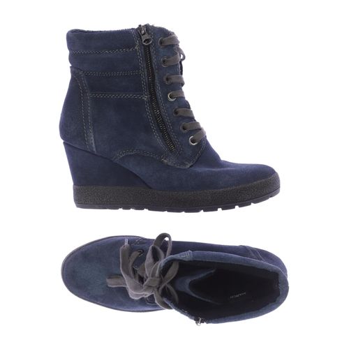 Marco Tozzi Damen Stiefelette, blau, Gr. 40