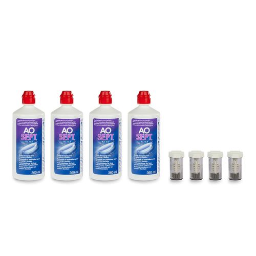 AOSept Plus (4x360 ml + 4 Behälter) Peroxidlösung, Pflegemittel