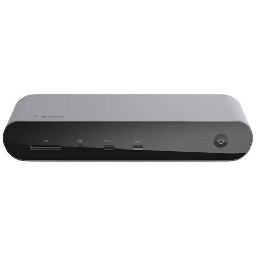 Belkin Thunderbolt™ 4 Dockingstation Thunderbolt 4 Dock Pro Passend für Marke Dockingstations: Universal USB-C® Power Delivery, integrierter Kartenleser