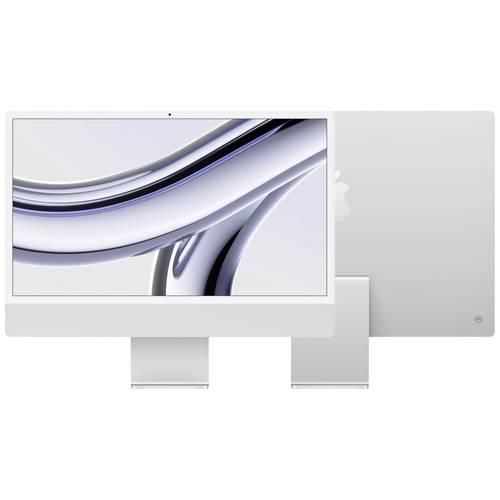 Apple iMac 24 Retina 4.5K (M3, 2023) 61 cm (24 Zoll) CTO Apple M3 8‑Core CPU 16 GB RAM 512 GB SSD Apple M3 Chip (10-Core GPU) Silber Z19E_61_DE_CTO