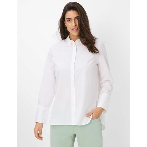 BRAX Dames Hemdblouse Style VIKI, wit,